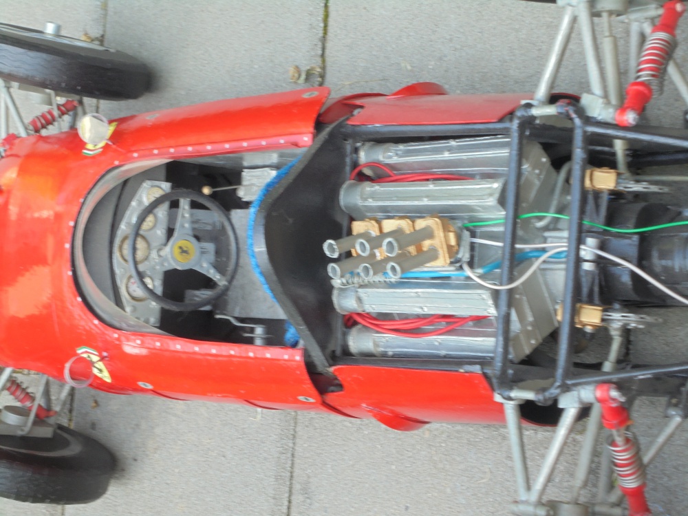 FERRARI 246 P Monako 1960 (Plná velikost v novém okně) FERRARI 246 P Monako 1960