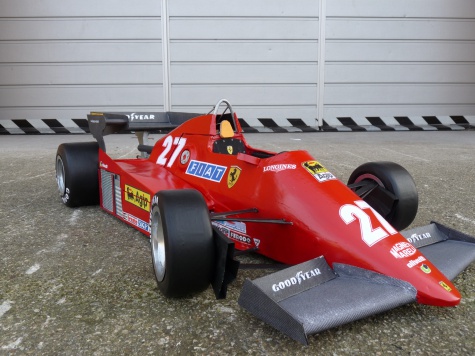 Ferrari 126 C3 turbo San Marino 1983