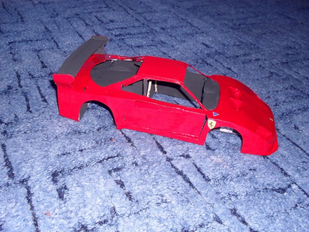 Ferrari F 40 GT Le Mans 1996 (Plná velikost v novém okně) Ferrari F 40 GT Le Mans 1996