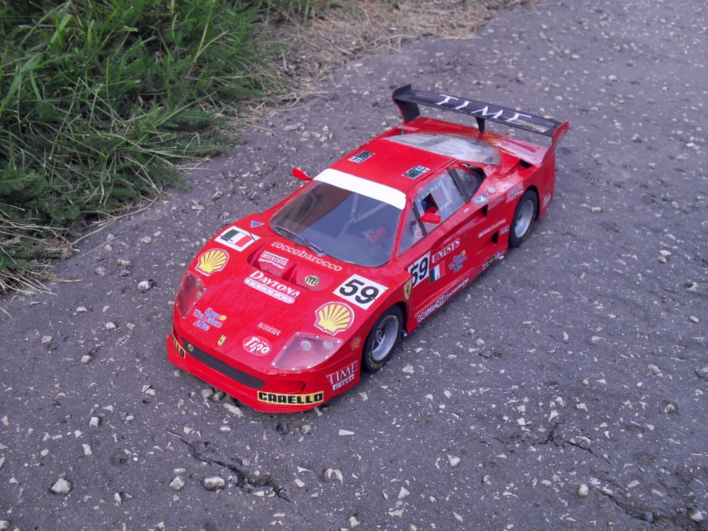 Ferrari F 40 GT Le Mans 1996 (Pln� velikost v nov�m okn�) Ferrari F 40 GT Le Mans 1996