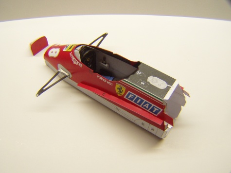 Ferrari 126C2, 1982, M. Andretti, GP Itálie Ferrari 126C2, 1982, M. Andretti, GP Itálie