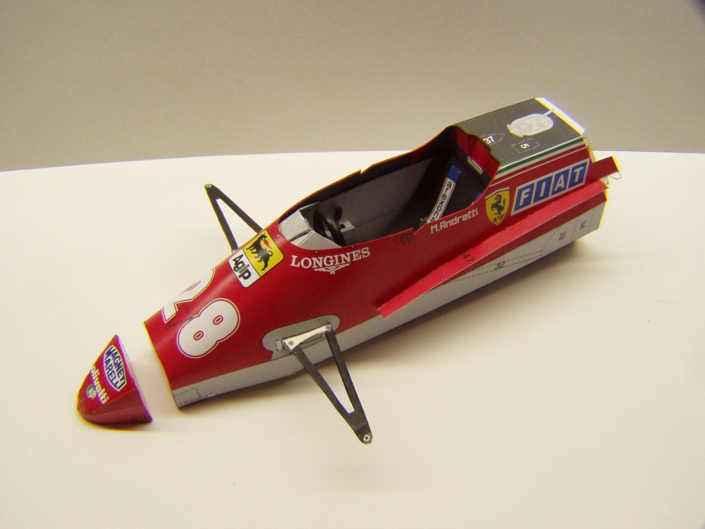 Ferrari 126C2, 1982, M. Andretti, GP Itálie (Plná velikost v novém okně) Ferrari 126C2, 1982, M. Andretti, GP Itálie