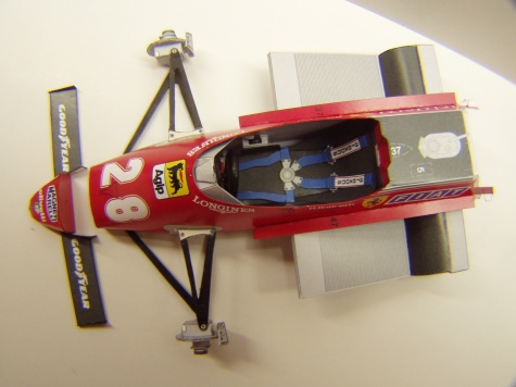 Ferrari 126C2, 1982, M. Andretti, GP Itálie Ferrari 126C2, 1982, M. Andretti, GP Itálie
