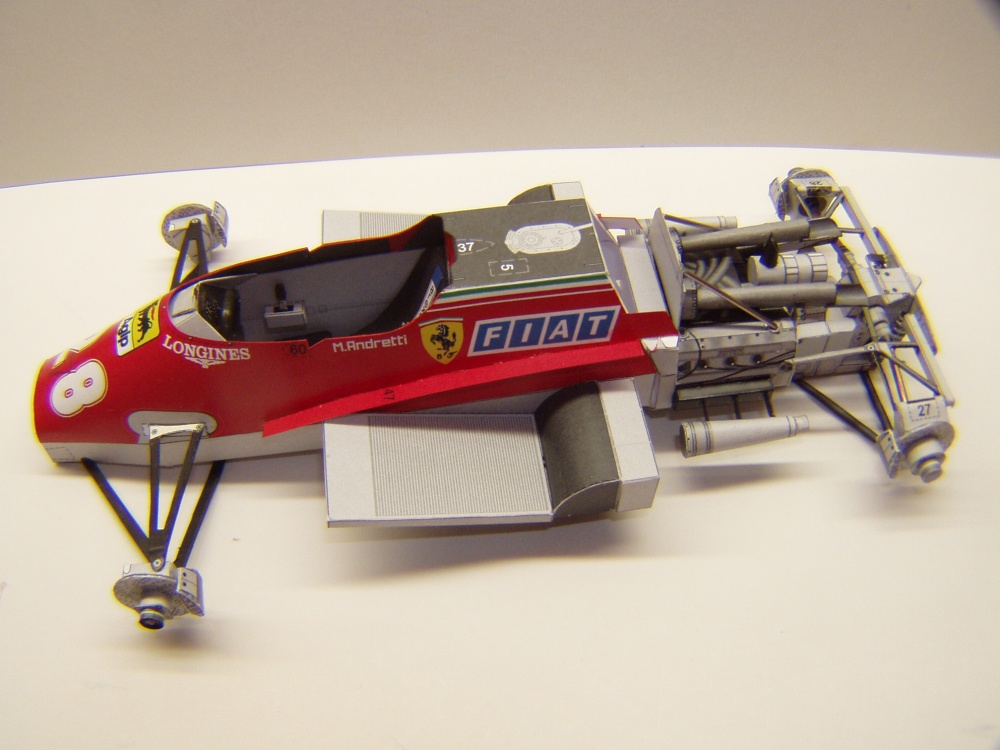 Ferrari 126C2, 1982, M. Andretti, GP Itálie (Plná velikost v novém okně) Ferrari 126C2, 1982, M. Andretti, GP Itálie