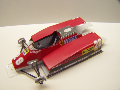Ferrari 126C2, 1982, M. Andretti, GP Itálie Ferrari 126C2, 1982, M. Andretti, GP Itálie