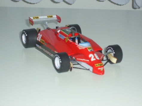 FERRARI 126C2  Didier Pironi GP South Africa 1982