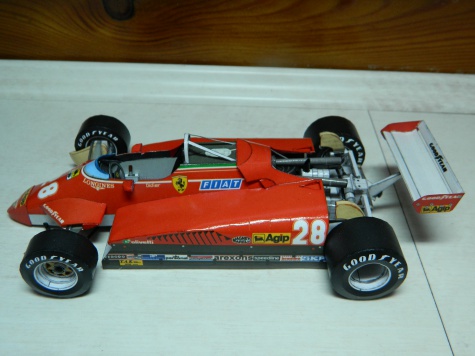 FERRARI 126C2  Didier Pironi GP South Africa 1982