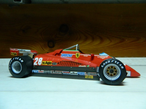 FERRARI 126C2  Didier Pironi GP South Africa 1982