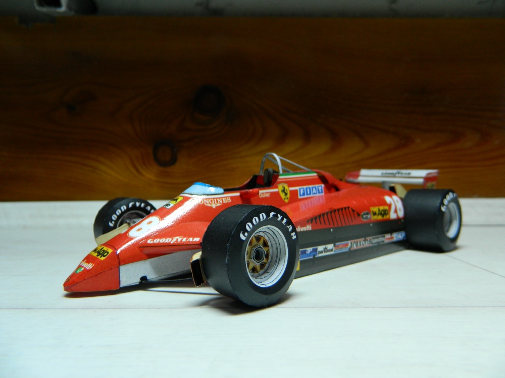 FERRARI 126C2  Didier Pironi GP South Africa 1982