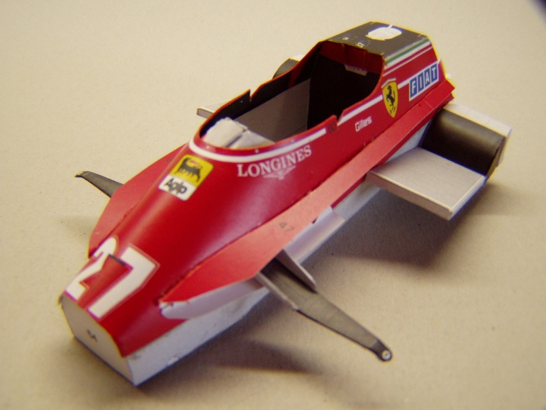 Ferrari 126C2, 1982, GP USA, Gilles Villeneuve