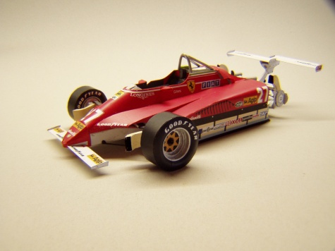 Ferrari 126C2, 1982, GP USA, Gilles Villeneuve