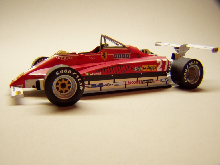 Ferrari 126C2, 1982, GP USA, Gilles Villeneuve