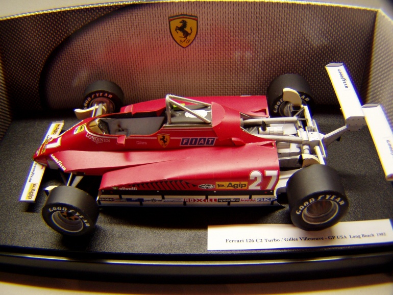 Ferrari 126C2, 1982, GP USA, Gilles Villeneuve