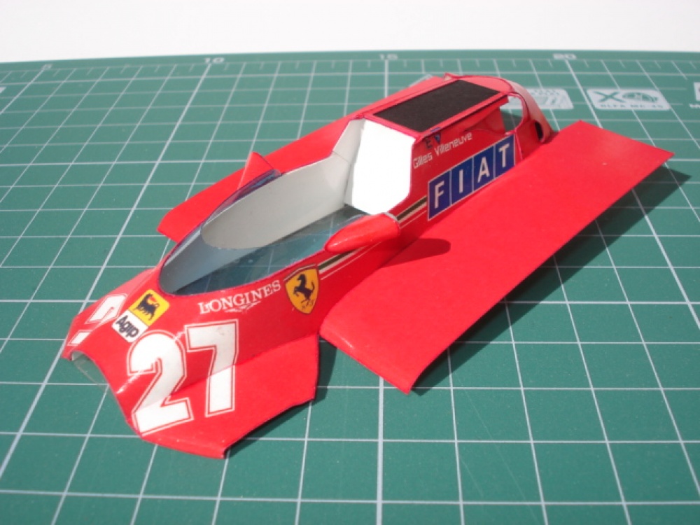  Ferrari 126CK 1981 G. Villeneuve