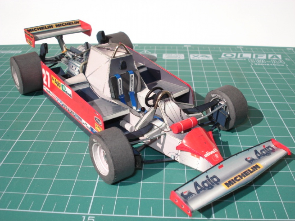  Ferrari 126CK 1981 G. Villeneuve