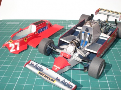  Ferrari 126CK 1981 G. Villeneuve