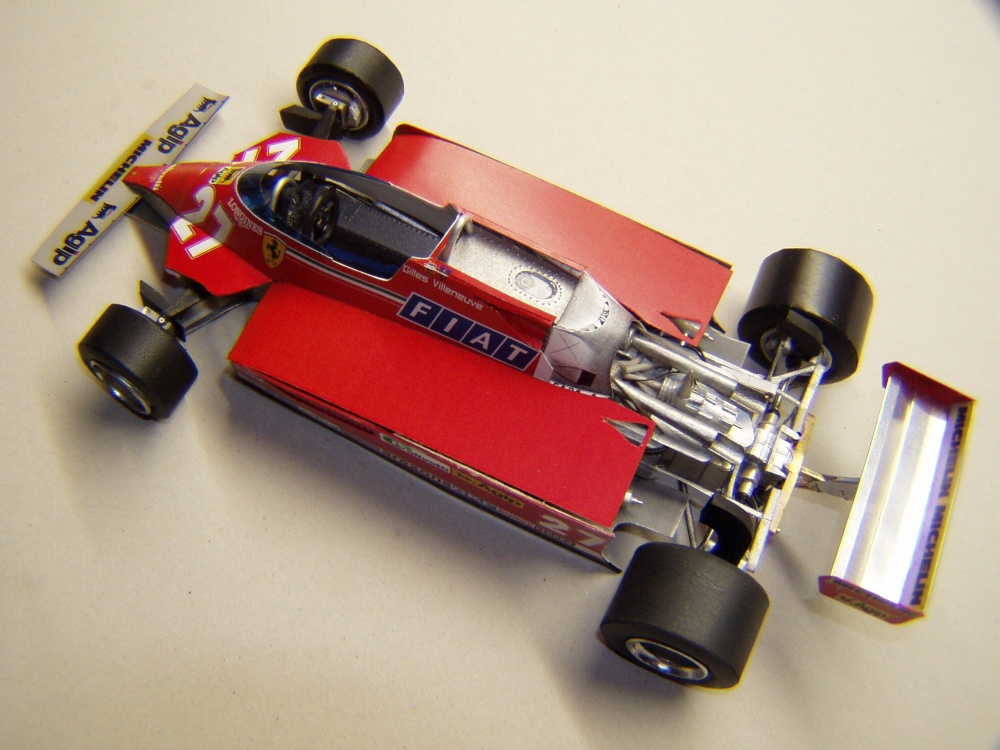 Ferrari 126CK, 1981, G. Villeneuve (Plná velikost v novém okně) Ferrari 126CK, 1981, G. Villeneuve