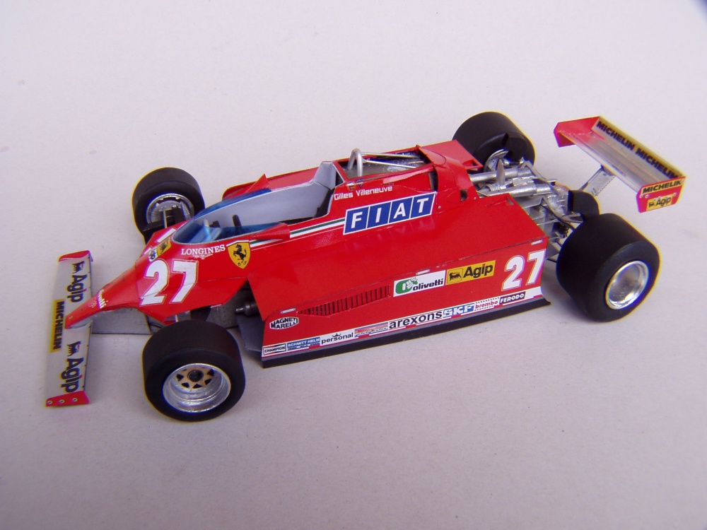Ferrari 126CK, 1981, G. Villeneuve (Plná velikost v novém okně) Ferrari 126CK, 1981, G. Villeneuve