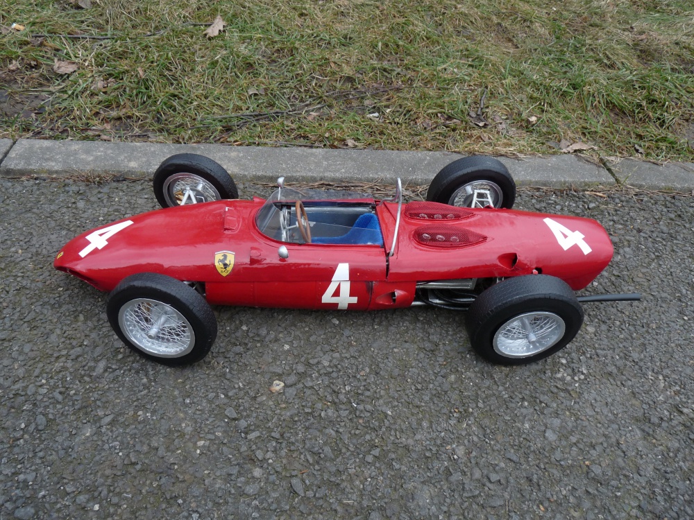 FERRARI 156 Itálie 1961 (Plná velikost v novém okně) FERRARI 156 Itálie 1961