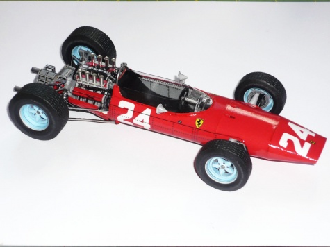 Ferrari 158 - John Surtees - GP Francie 1964 Ferrari 158 - John Surtees - GP Francie 1964