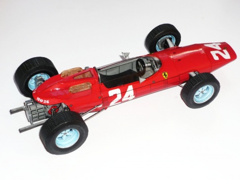 Ferrari 158 - John Surtees - GP Francie 1964 Ferrari 158 - John Surtees - GP Francie 1964