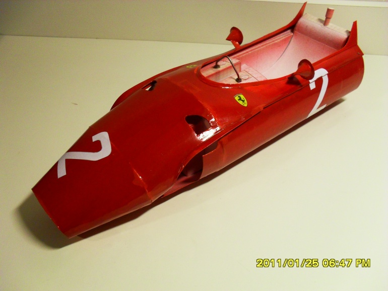 Ferrari 158 vers.A Itálie 1964 (Plná velikost v novém okně) Ferrari 158 vers.A Itálie 1964
