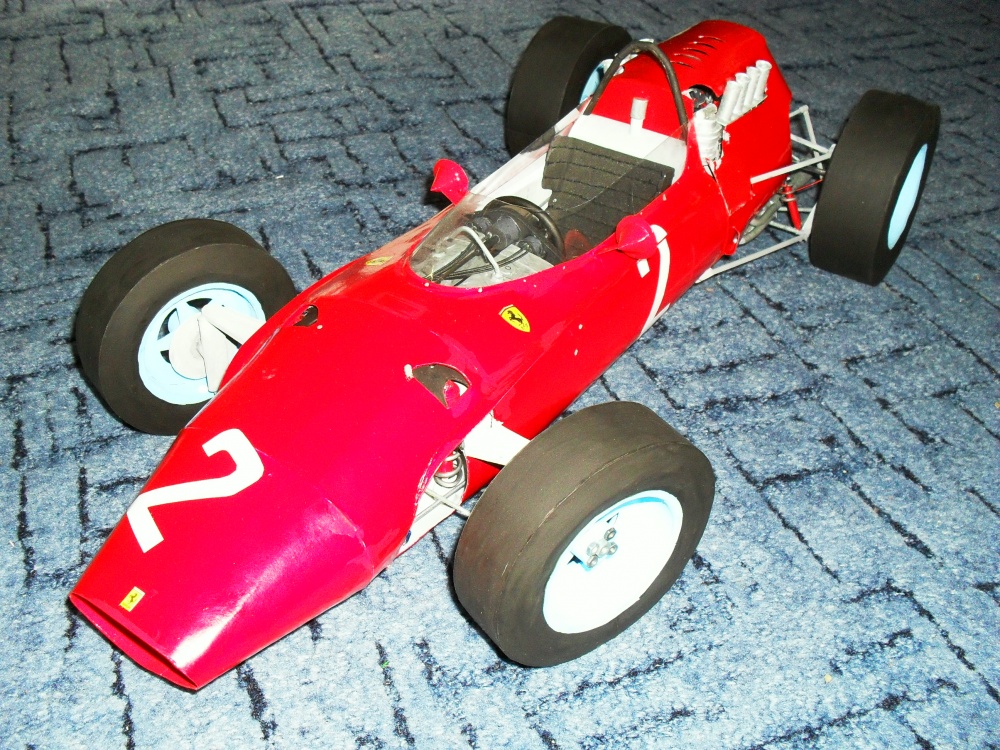 Ferrari 158 vers.A Itálie 1964 (Plná velikost v novém okně) Ferrari 158 vers.A Itálie 1964