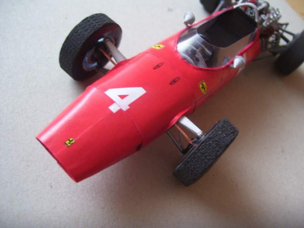 Ferrari 158 L. Bandini, GP Italy 1964 (Plná velikost v novém okně) Ferrari 158 L. Bandini, GP Italy 1964