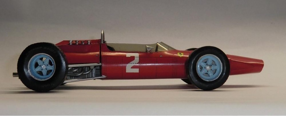 Ferrari 158 Surtees GP Italy 1964 (Plná velikost v novém okně) Ferrari 158 Surtees GP Italy 1964