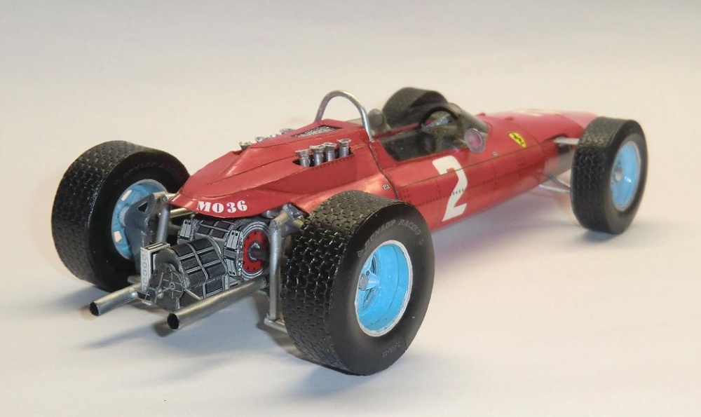 Ferrari 158 Surtees GP Italy 1964 (Plná velikost v novém okně) Ferrari 158 Surtees GP Italy 1964