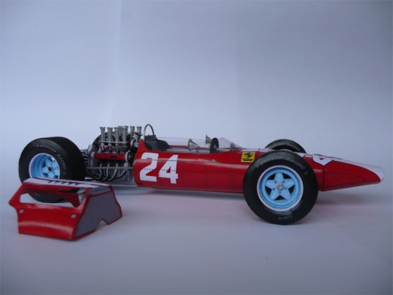 Ferrari 158 US GP 1965 (Plná velikost v novém okně) Ferrari 158 US GP 1965