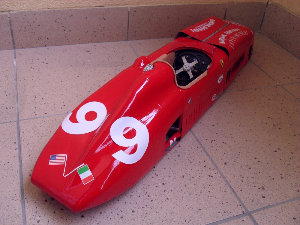 Ferrari 446Bardhal Experimental GP Indianopolis 1956 (Plná velikost v novém okně) Ferrari 446Bardhal Experimental GP Indianopolis 1956