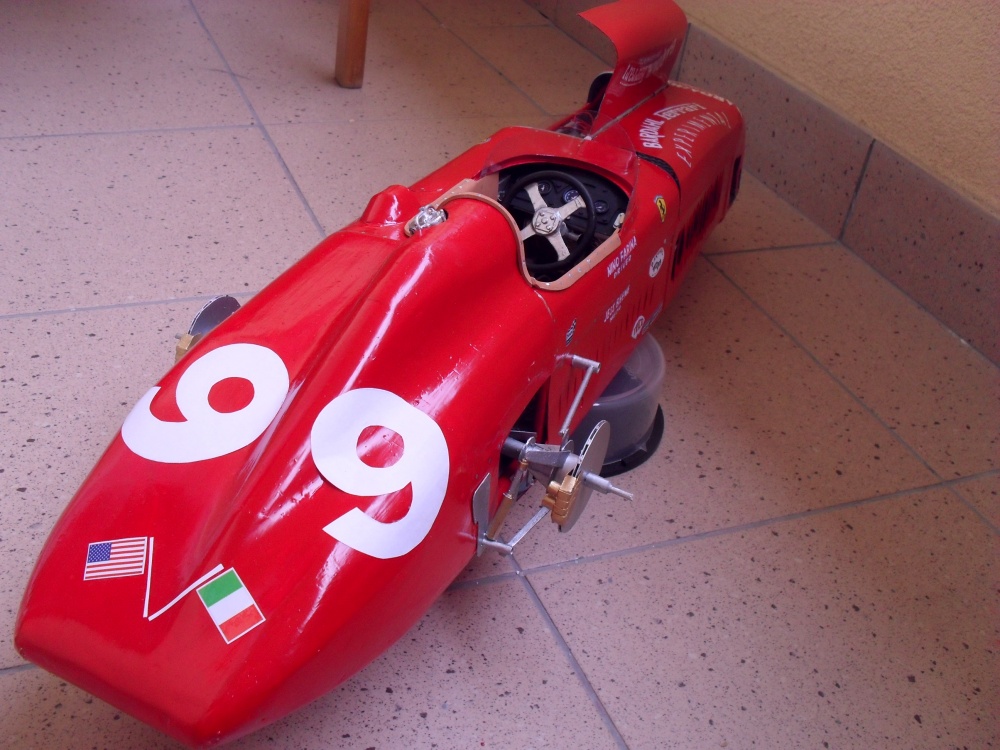 Ferrari 446Bardhal Experimental GP Indianopolis 1956 (Plná velikost v novém okně) Ferrari 446Bardhal Experimental GP Indianopolis 1956