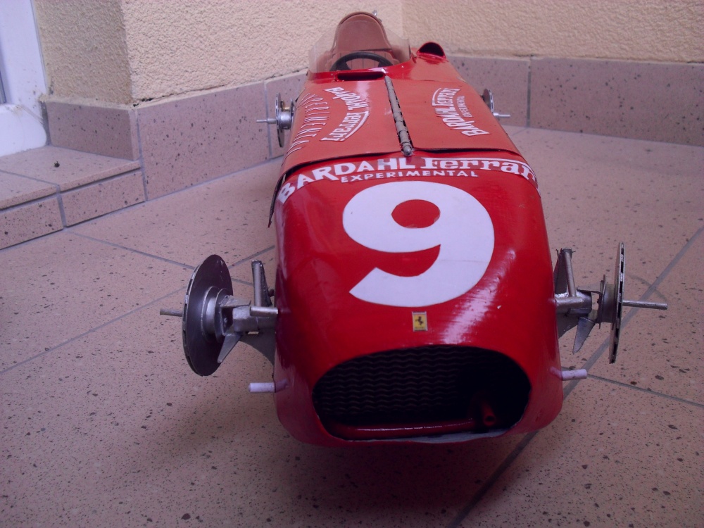 Ferrari 446Bardhal Experimental GP Indianopolis 1956 (Plná velikost v novém okně) Ferrari 446Bardhal Experimental GP Indianopolis 1956