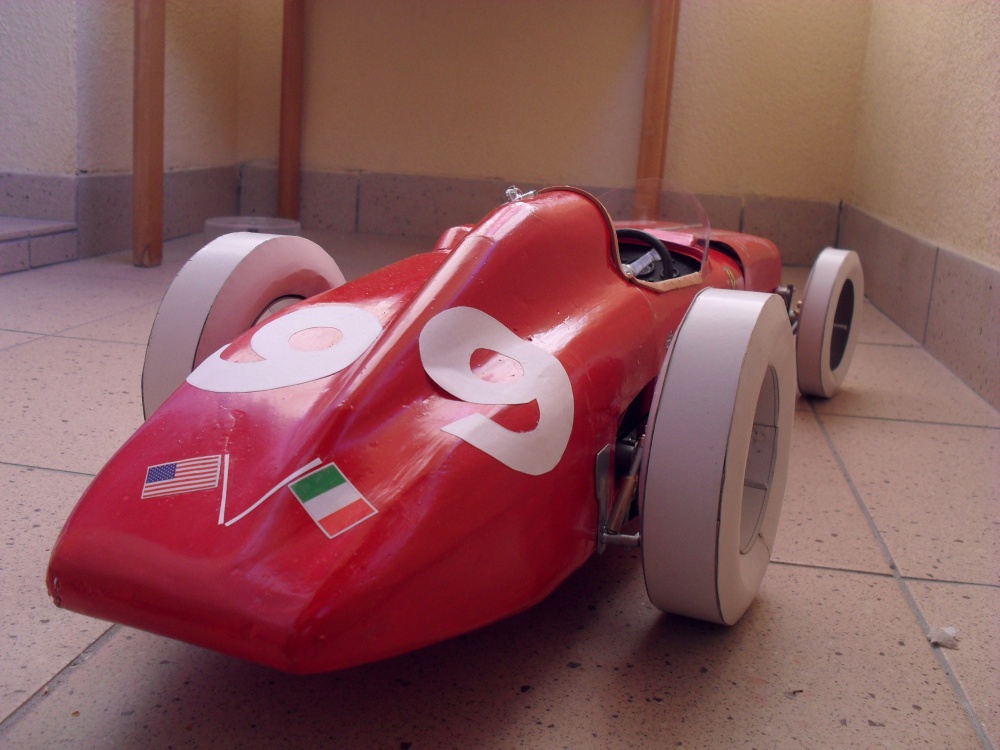 Ferrari 446Bardhal Experimental GP Indianopolis 1956 (Plná velikost v novém okně) Ferrari 446Bardhal Experimental GP Indianopolis 1956