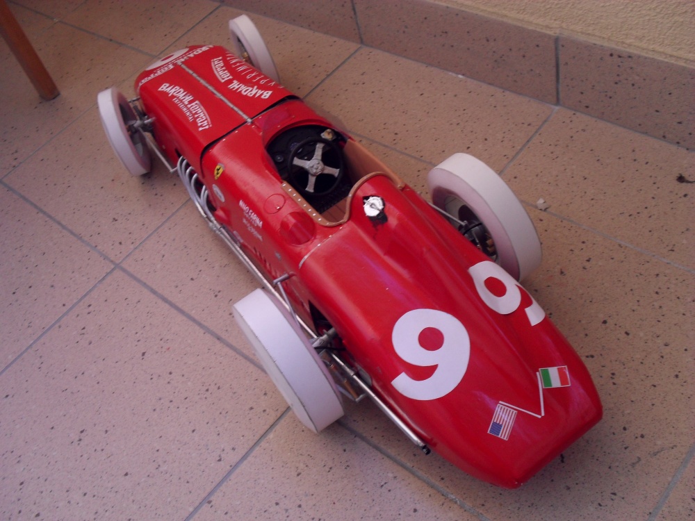 Ferrari 446Bardhal Experimental GP Indianopolis 1956 (Plná velikost v novém okně) Ferrari 446Bardhal Experimental GP Indianopolis 1956