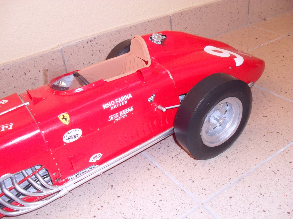 Ferrari 446Bardhal Experimental GP Indianopolis 1956 (Plná velikost v novém okně) Ferrari 446Bardhal Experimental GP Indianopolis 1956