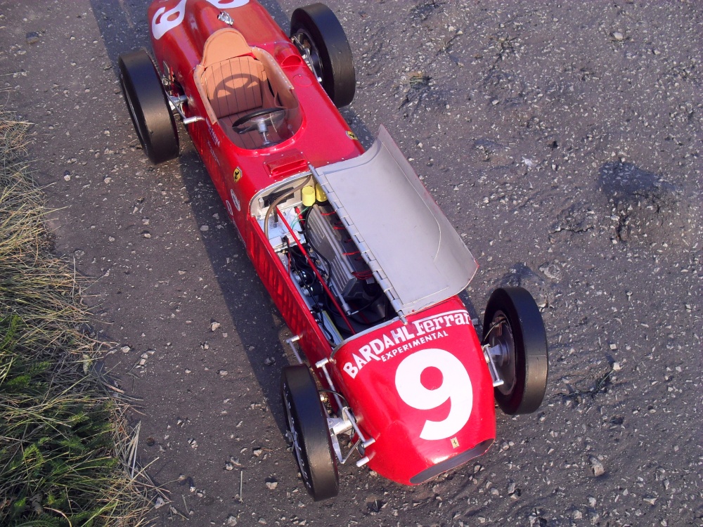 Ferrari 446Bardhal Experimental GP Indianopolis 1956 (Plná velikost v novém okně) Ferrari 446Bardhal Experimental GP Indianopolis 1956