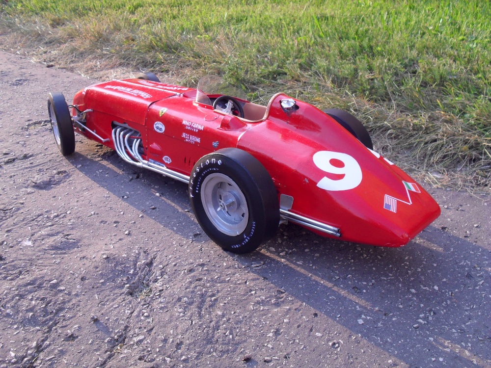 Ferrari 446Bardhal Experimental GP Indianopolis 1956 (Plná velikost v novém okně) Ferrari 446Bardhal Experimental GP Indianopolis 1956