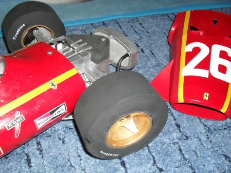 Ferrari 312 tipo 607B - Francie 1968 Ferrari 312 tipo 607B - Francie 1968