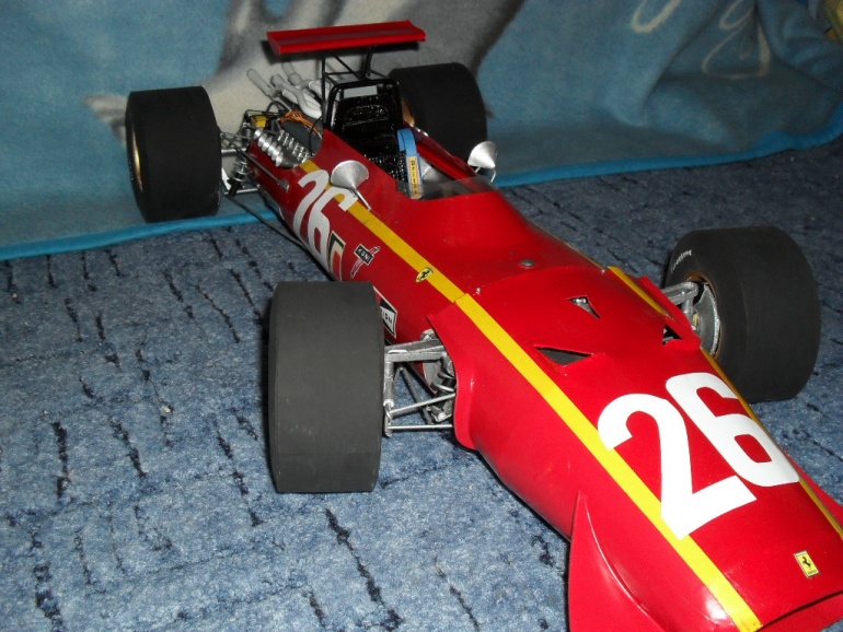 Ferrari 312 tipo 607B - Francie 1968 (Plná velikost v novém okně) Ferrari 312 tipo 607B - Francie 1968