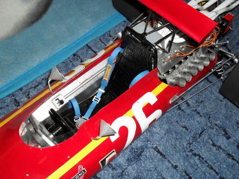 Ferrari 312 tipo 607B - Francie 1968 (Plná velikost v novém okně) Ferrari 312 tipo 607B - Francie 1968