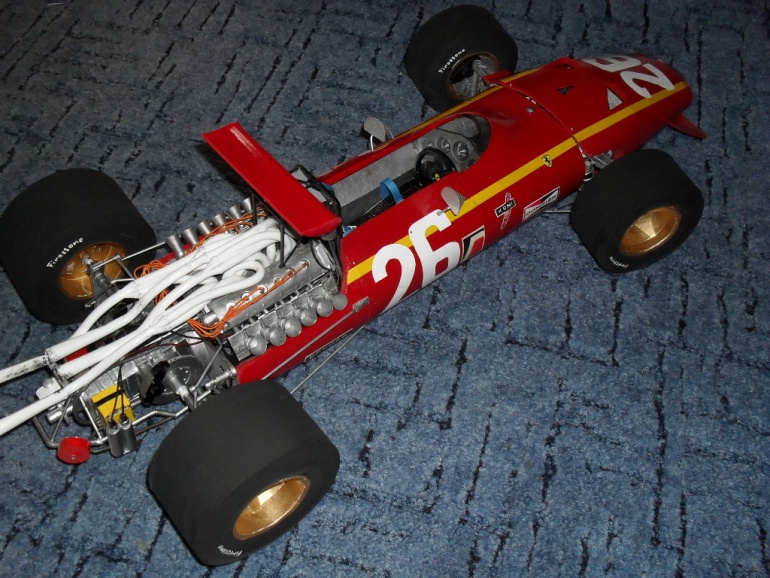 Ferrari 312 tipo 607B - Francie 1968 (Plná velikost v novém okně) Ferrari 312 tipo 607B - Francie 1968