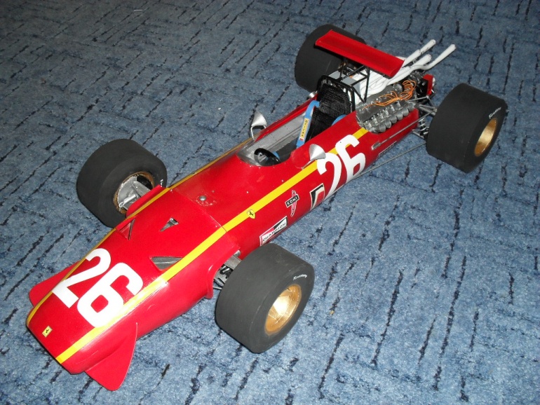 Ferrari 312 tipo 607B - Francie 1968 (Plná velikost v novém okně) Ferrari 312 tipo 607B - Francie 1968