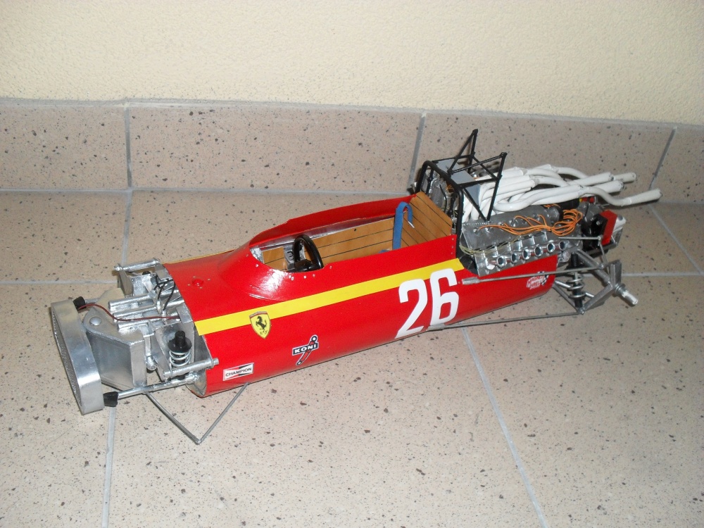 Ferrari 312 tipo 607B - Francie 1968 (Plná velikost v novém okně) Ferrari 312 tipo 607B - Francie 1968
