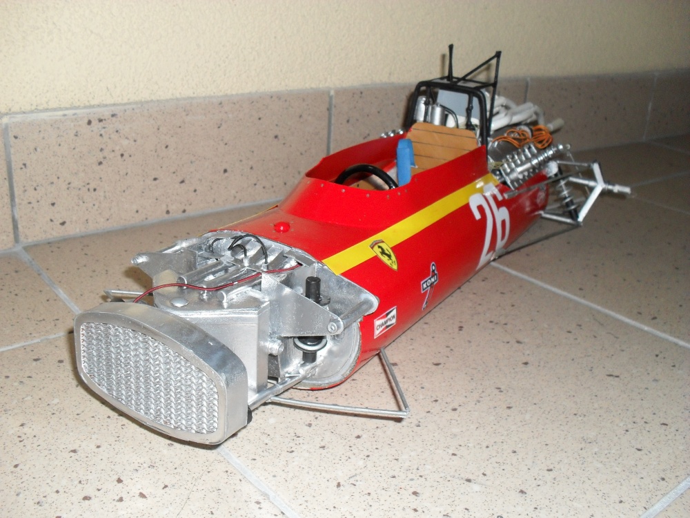 Ferrari 312 tipo 607B - Francie 1968 (Plná velikost v novém okně) Ferrari 312 tipo 607B - Francie 1968