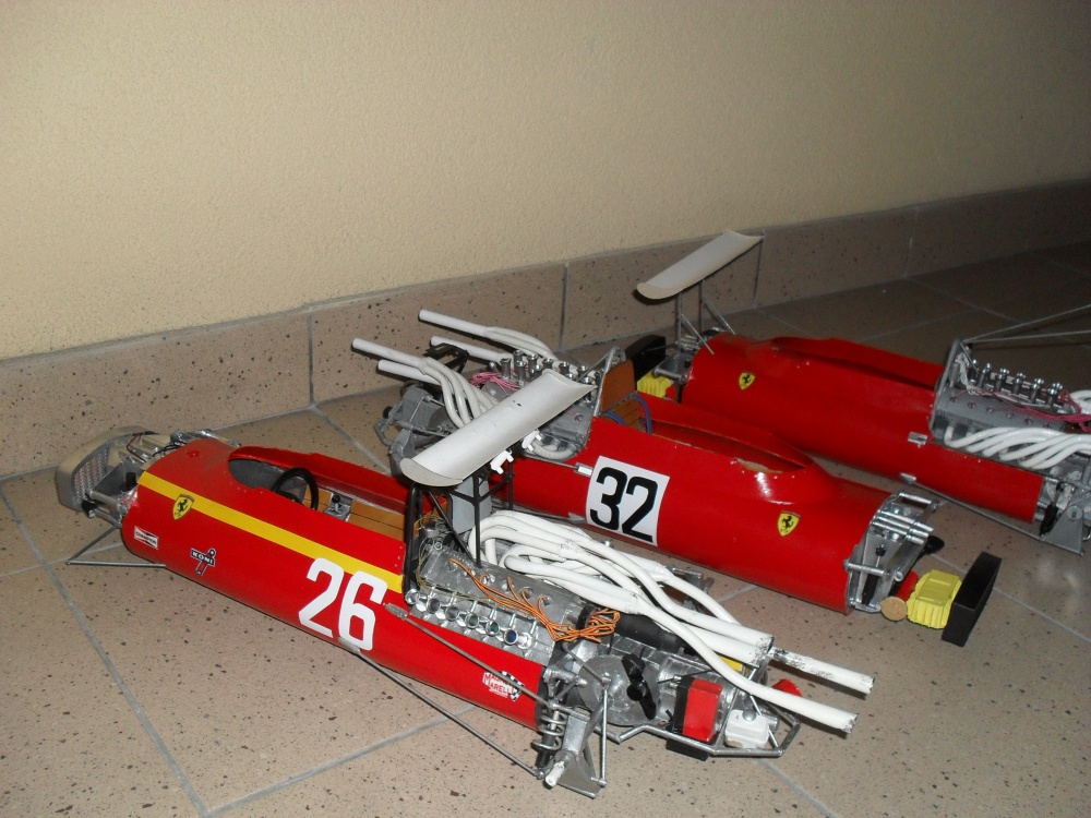 Ferrari 312 tipo 607B - Francie 1968 (Plná velikost v novém okně) Ferrari 312 tipo 607B - Francie 1968