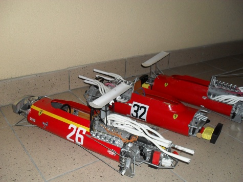 Ferrari 312 tipo 607B - Francie 1968 Ferrari 312 tipo 607B - Francie 1968