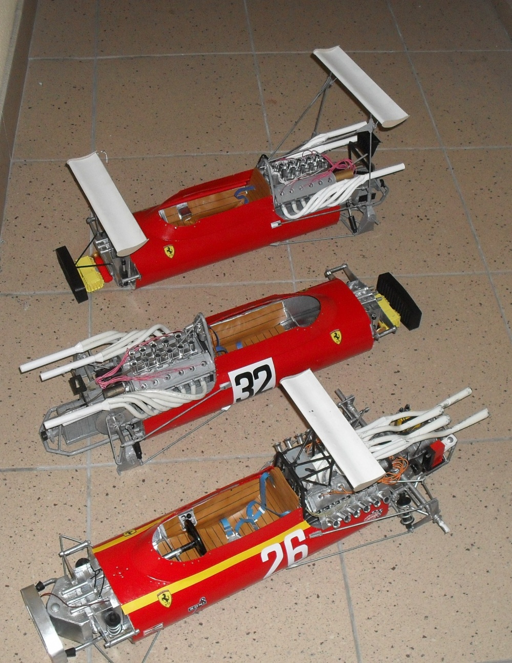 Ferrari 312 tipo 607B - Francie 1968 (Plná velikost v novém okně) Ferrari 312 tipo 607B - Francie 1968