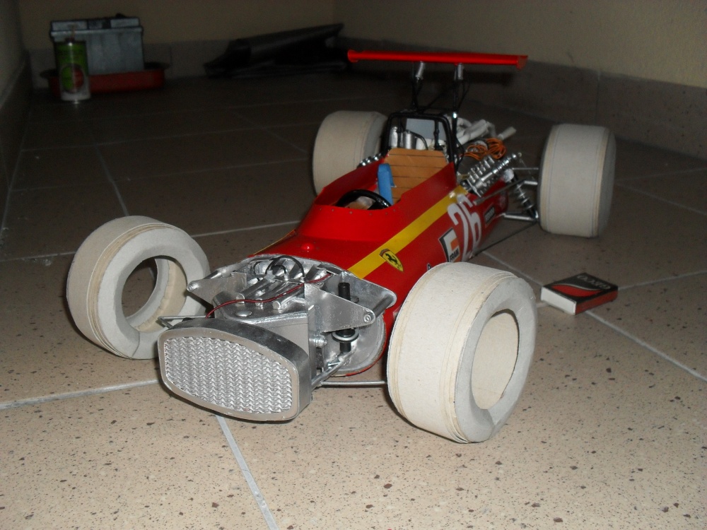Ferrari 312 tipo 607B - Francie 1968 (Plná velikost v novém okně) Ferrari 312 tipo 607B - Francie 1968